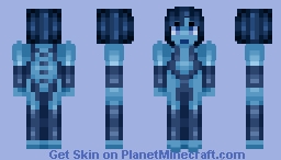 Cortana Minecraft Skin
