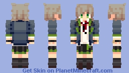 Hinomori Shiho [日野森志歩]   ✦ ・ 🍜 3RD ANNI ・ PROJECT SEKAI Minecraft Skin