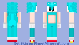 Classic sonic Minecraft Skin