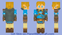 Link (TotK) Minecraft Skin