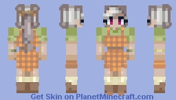 Fall Girl Minecraft Skin