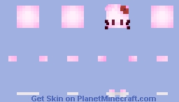Hello kitty skin template Minecraft Skin