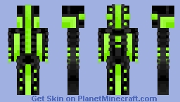 Crystalien Prototype-117 Minecraft Skin