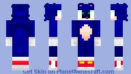 3rd Movie Sonic (Alts in Dscrpt) Minecraft Skin