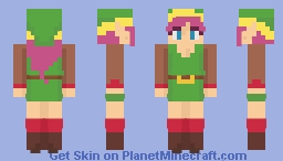 The Legend of Zelda - Female Link (Shonen Captain) Minecraft Skin