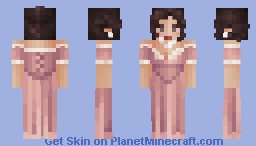 period drama pink Minecraft Skin
