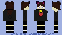 Cat Person Minecraft Skin