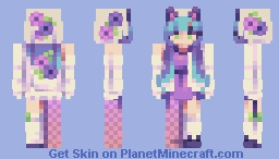 Kitty Violet - SF Attack - 2 Minecraft Skin
