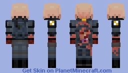 Combine Zombie (Zombine) Minecraft Skin