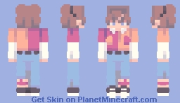 . stuck in the 80’s . sfa Minecraft Skin