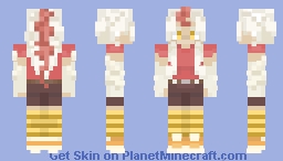 Chicken Girl Minecraft Skin
