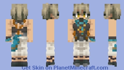 Iris Cannary (Violet Evergarden) Minecraft Skin