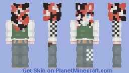 Calico Cat Minecraft Skin