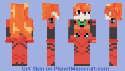Asuuka / neon genesis evangelion Minecraft Skin