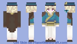 [HSR] Aventurine Yukata Minecraft Skin