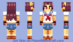 Athena | The King of Fighters XI Minecraft Skin