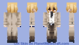 Nanami Ryūsui (Dr STONE) ((AMO CAFE Merch)) Minecraft Skin