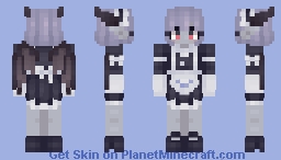 Demon Maid Minecraft Skin