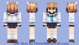 Shikanoko Noko (My Deer Friend Nokotan) Minecraft Skin