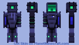 Janitoroid Minecraft Skin