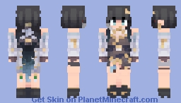 Baizhi - Wuthering Waves (Updated) Minecraft Skin