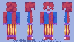 Clown costume Minecraft Skin