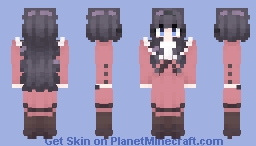 Kaoruko Waguri (anime) - Fragrant Flower Blooms With Dignity Minecraft Skin