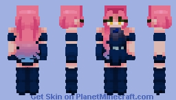 ✦ MIZI // My Clematis // Alien Stage ✦ Minecraft Skin