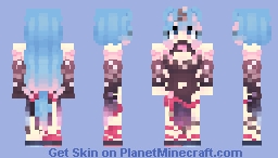 Silvervale - Vtuber Minecraft Skin