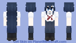 Oumi Shiori - This Monster Wants to Eat Me (Watatabe) Minecraft Skin