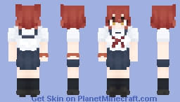 Yashiro Miko - This Monster Wants to Eat Me (Watatabe) Minecraft Skin