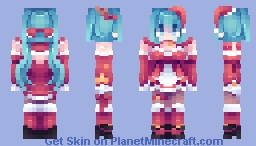 初音ミク| Christmas Miku 2025 ⭐ Minecraft Skin