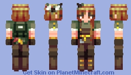 Travelling gardener - Gift Minecraft Skin