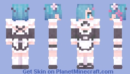 𔓘 Rem | Re: Zero Minecraft Skin