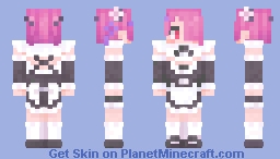 𔓘 Ram | Re: Zero Minecraft Skin