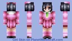 Pink Rabbit Hinako Shimizu; Silent Hill F Minecraft Skin