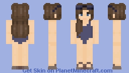 Swimming Minecraft Skin