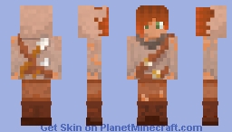 Red Haired Girl Minecraft Skin