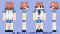 Minohara Ichijiku (Flower and Asura) Minecraft Skin