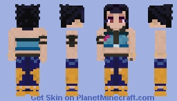 Zoey K-pop Demon Hunter Minecraft Skin