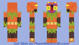 The Legend of Zelda - Skull Kid (Majoras Mask) Minecraft Skin