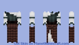 Plad Dress | Free To Use | 𝔇𝔦𝔫𝔬 Minecraft Skin
