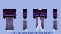 Fancy Purple | Free To Use | 𝔇𝔦𝔫𝔬 Minecraft Skin