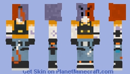 Cate Meowdy Minecraft Skin