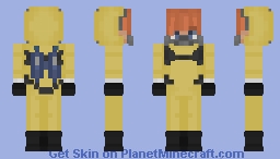 Oxygen mask/ hazmat suit Minecraft Skin