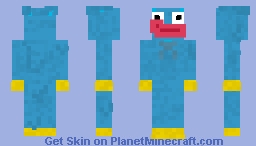 huggy wuggy Minecraft Skin