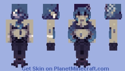 mermaid jam entry ; Minecraft Skin