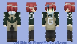 Joel Gear (Dr STONE) Minecraft Skin
