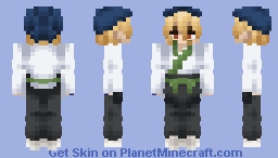 Nanami Ryūsui (Dr STONE) ((Lawson Store 100 Merch)) Minecraft Skin