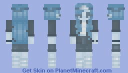 Ghost Girl Minecraft Skin